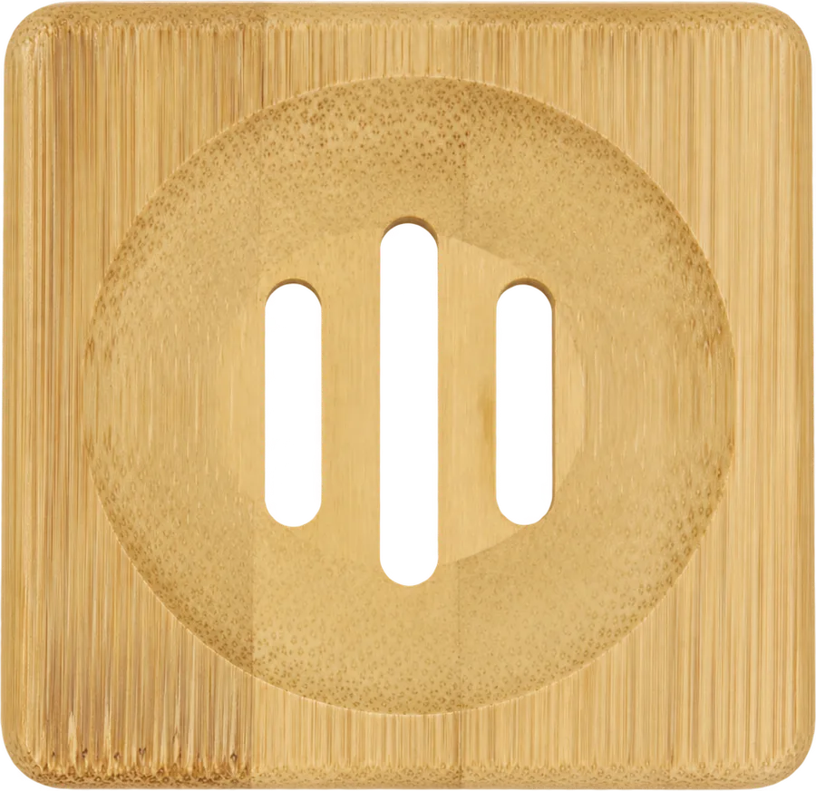 Wooden Soap Dish - Square